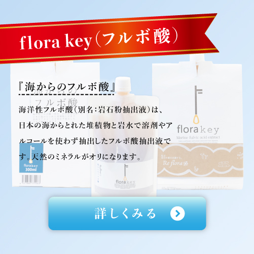 flora key(フルボ酸)